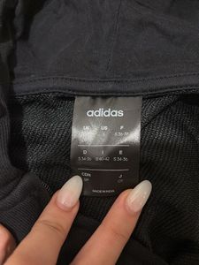 Adidas Black Full Zip Hoodie
