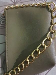 Chic Clutch with Gold Chain