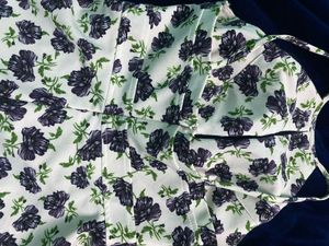 Purple Floral halter sundress