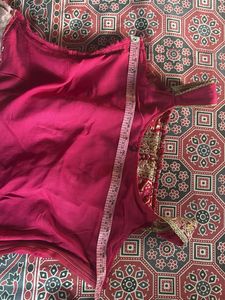 Elegant Rani Color Ethnic Indo-western