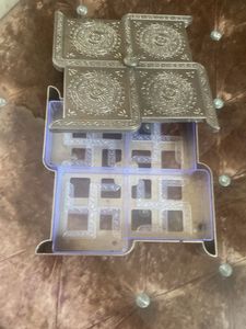 Antique Swastik Design Decor Item box