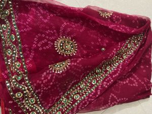 Beautiful Bandhej Saree