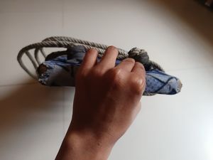 single seater indoor/outdoor rope hanging swing