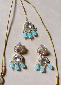 Blue Stone Jewellery Set