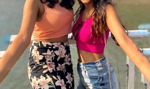 ONLY Pink Crop Top Bralette
