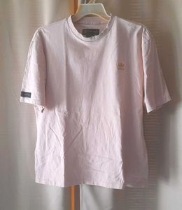 Adidas Unisex Oversized Nude Pink T-Shirt