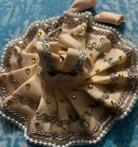 Beige Embellished Kireshna dress size 2.3 only 1 d