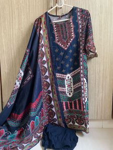 Boho Print Kurta Set
