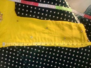 Yellow Kurta.