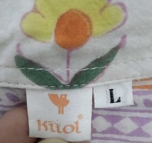 Boho Floral Print Kurta