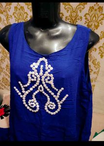 Women's Royal Blue Maxi Dress