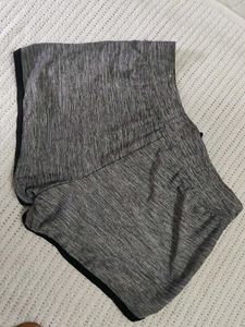 Gray "Justice" Athletic Shorts