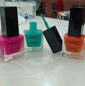 Beautiful Combo Of 3 Nail Polish