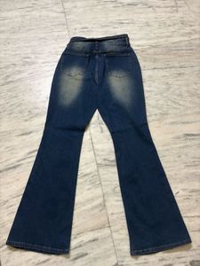 y2k Stylish Flared Denim Jeans