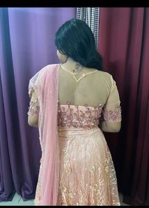 wedding ready Heavy lehnga hand enbroidred
