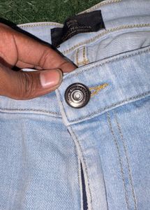 Men's Light Blue Denim Jeans