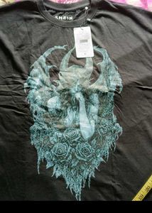 Gothic Bat Wing Angel T-Shirt