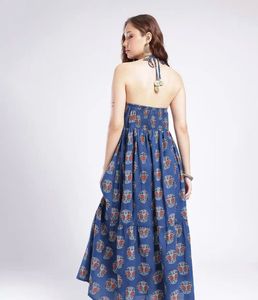 Bohemian Print Maxi Dress