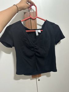 Black Crop Top