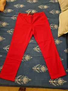 Chic Red Trousers