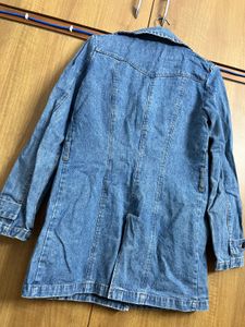 Denim Trench Coat