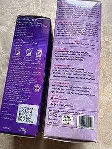 Oraah &amp; Bombae Hair Removal Creams