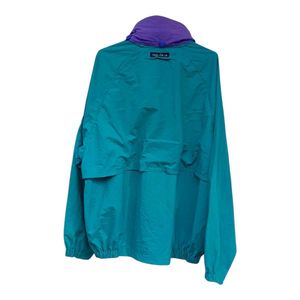 Nautica Teal &amp; Purple Windbreaker Jacket