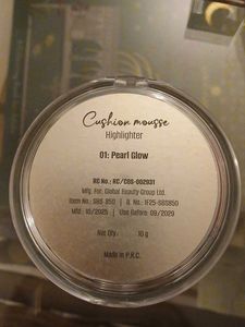 Cushion Mousse Highlighter - Pearl Glow