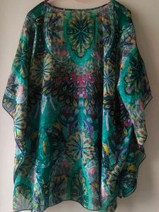Bohemian Print Kaftan Top - free size