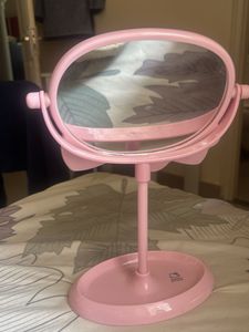Pink Double-Sided Vanity Mirror
