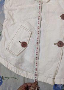 White Linen Jacket