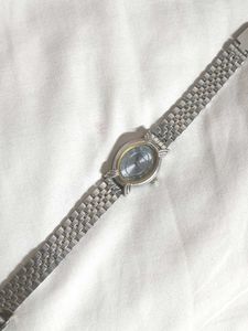 Elegant Silver Tone Watch