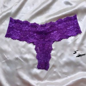 new Purple Thong panty