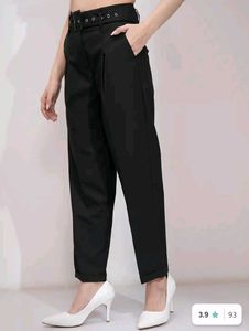🎀official Chic Black Trousers for women🎀