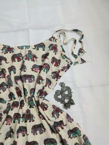 cuteeee💝sleevess kurti😍