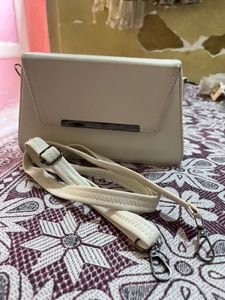 Stylish White Crossbody Bag