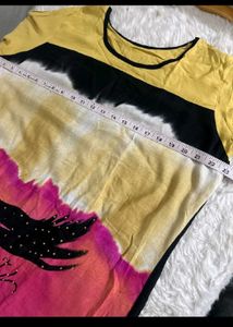 Vibrant Floral Embellished kurti