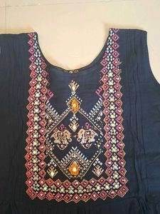Embroidered Anarkali Kurta