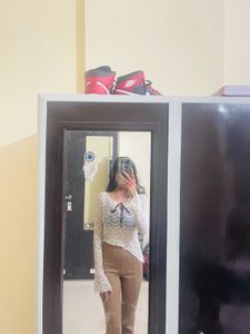 Newme Lace Asymmetric Top