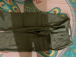 Olive Green Cargo Pants