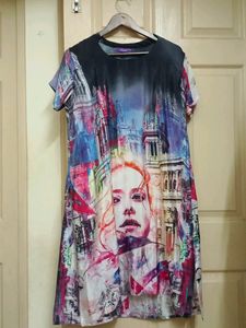 Shiny Cute Xxl Size Top With Elegant Detailin