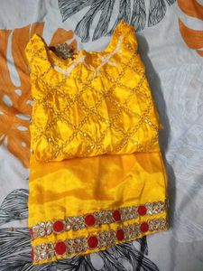Vibrant Yellow Kurta Set