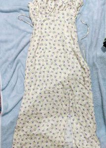 h&m Floral Print Maxi Dress