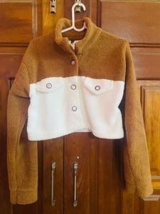 Cozy Fleece Cropped Jacket