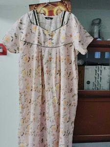 107.Floral Nightgown