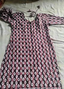 Stylish Printed Cotton Kurta