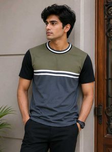 Men's Color Block T-Shirt