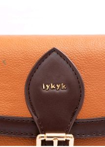 Iykyk Tan Solid Sling Bag