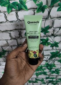 Quench Ultra Light SPF 50+PA++++Sunscreen