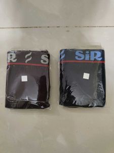 New Pack Of Two Mens Trunks Size - 100 CM
